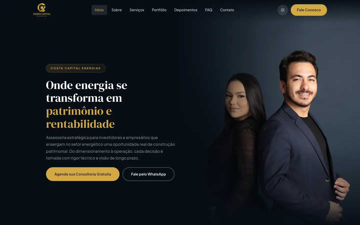Costa Capital website