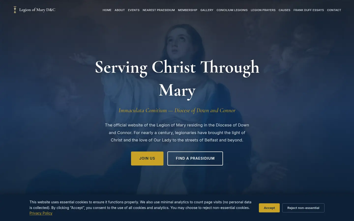 Legion of Mary website